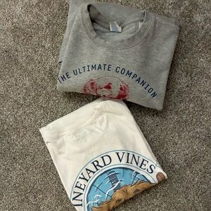 Vineyard Vines Graphic Tee &  Sweatshirt - Golden Retriever